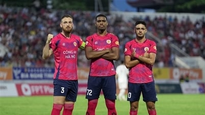 CLB Bóng đá Công an Hà Nội lọt top 3 V.league 2024/2025