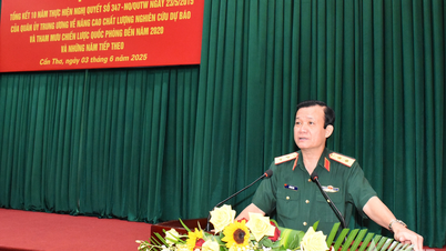 Đảng ủy Quân khu 9: Tập trung nâng cao chất lượng nghiên cứu dự báo và tham mưu chiến lược quốc phòng