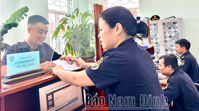 Hải quan Nam Định ứng dụng công nghệ số, lấy doanh nghiệp làm trung tâm phục vụ