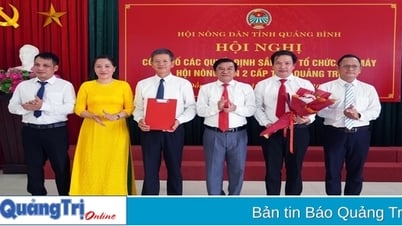 Ông Trần Tiến Sỹ giữ chức Chủ tịch Hội Nông dân tỉnh Quảng Trị nhiệm kỳ 2023 - 2028