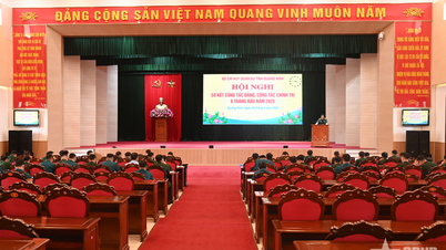 Militärkommando der Provinz Quang Ninh: Vorläufige Überprüfung der Partei- und politischen Arbeit in den ersten sechs Monaten des Jahres 2025
