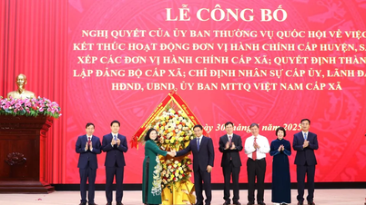 Lai Chau announces resolutions and decisions on administrative unit arrangement