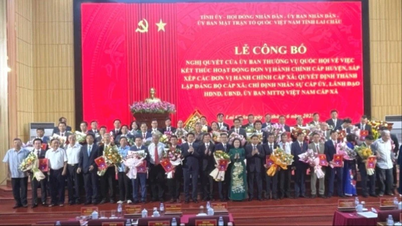 Lai Chau anuncia la Resolución sobre la organización de las unidades administrativas