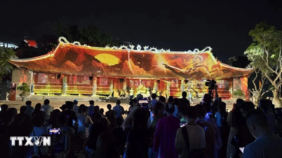 Hai Phong launches night tour with 3D mapping performance