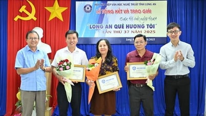 Trao 11 giải thưởng Cuộc thi ảnh nghệ thuật 'Long An quê hương tôi' lần thứ 37 năm 2025
