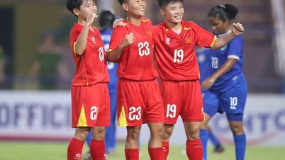 Vòng loại Asian Cup, nữ Việt Nam 7-0 Maldives: Mưa bàn thắng trận ra quân