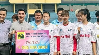 Thái Sơn Bắc đồng hành cùng CLB nữ Hà Nội năm thứ 14 liên tiếp