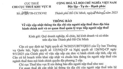 Không bắt buộc người nộp thuế thay đổi địa chỉ giấy đăng ký kinh doanh