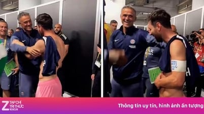 Messi sourit