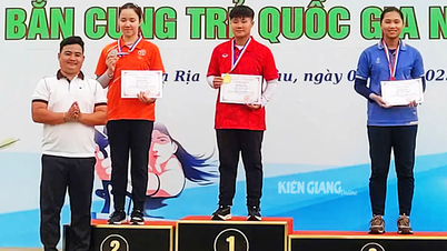 Kiên Giang đoạt 4 huy chương đồng tại giải bắn cung quốc gia