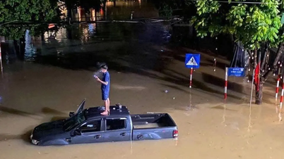 Thái Nguyên: Đường phố thành… sông