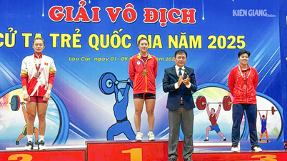 Athleten aus Kien Giang gewannen vier Bronzemedaillen beim nationalen Gewichtheberwettbewerb
