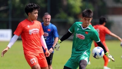 Los 'dioses masculinos' de Vietnam Sub-23 miden más de 1,8 m: sin miedo a los oponentes naturalizados
