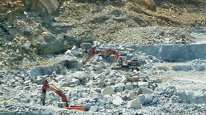 Đà Nẵng: Ngăn chặn tình trạng bán đá xây dựng cao hơn giá công bố