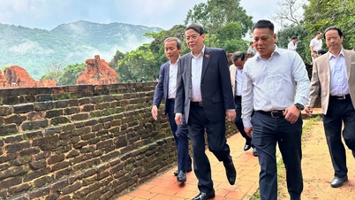 Phó chủ tịch Quốc hội: 'Mỹ Sơn với Hội An đã tạo nên sắc màu văn hóa'