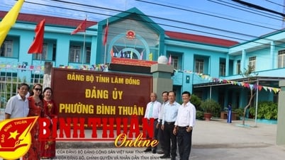 Phường Bình Thuận tổ chức điểm cầu trực tiếp Lễ công bố các Nghị quyết, Quyết định liên quan tỉnh Lâm Đồng mới