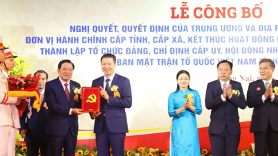 Công bố các quyết định nhân sự tỉnh Đồng Nai mới