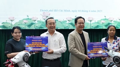 "Tiếp bước đến trường" cho con em cán bộ, sinh viên ngành Văn hoá - Thể thao có hoàn cảnh khó khăn