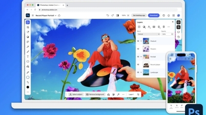 iPhone and Android users can use Photoshop for free