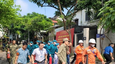 เขตบาดิ่ญ: กองกำลังท้องถิ่นสามารถดับไฟได้ 23/29 กอง