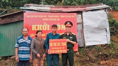 Bảo Lộc: Khởi công xây dựng nhà Tình nghĩa quân - dân