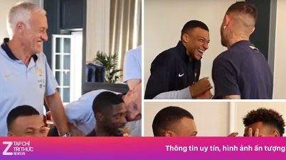 La réaction de Mbappé lors de ses retrouvailles avec les stars du PSG