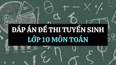 Respuestas del examen de ingreso de matemáticas de décimo grado en la provincia de Nghe An 2025