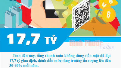 Cashless payments reach 17.7 billion transactions