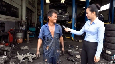 Auch die Autowerkstatt dreht ihren eigenen TV-Spot, die Kameraleute schwitzen und befürchten, dass Veo 3 ihnen die Jobs wegnimmt