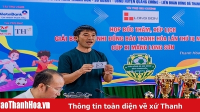 Giải bóng đá Nhi đồng Báo Thanh Hóa 2025 hứa hẹn hấp dẫn ngay từ vòng bảng