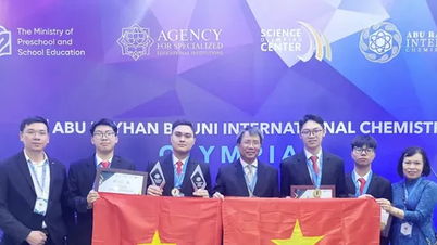 Học sinh Việt Nam giành ba huy chương vàng Hóa học quốc tế