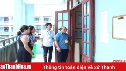 انتهت امتحانات القبول للصف العاشر في المدارس الثانوية العامة ومدرسة لام سون الثانوية للموهوبين بسلام ووفقًا للوائح.