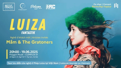 ศิลปินชาวฝรั่งเศส Luiza ปลุกเร้าฮานอยด้วยท่วงทำนองและอารมณ์