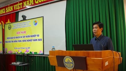 การจัดแผนและฝึกอบรมสำมะโนชนบทและเกษตรกรรม ปี 2568