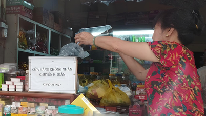Nhiều hàng quán bất ngờ không nhận chuyển khoản