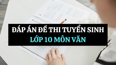 Đáp án đề thi tuyển sinh lớp 10 môn Văn tỉnh Khánh Hòa 2025