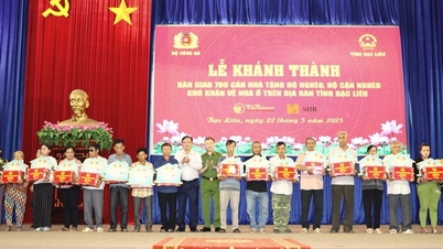 Dấu ấn Công an Bạc Liêu trong phong trào “Chung tay xóa nhà tạm, nhà dột nát”