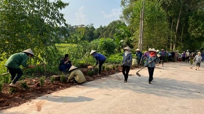 Chuyển biến trong phân loại, xử lý rác thải tại nông thôn