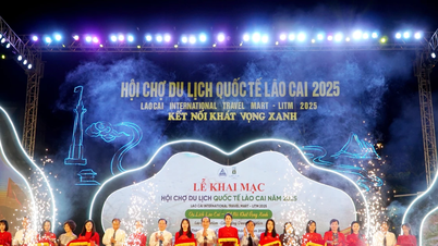 Khai mạc Hội chợ Du lịch quốc tế Lào Cai năm 2025