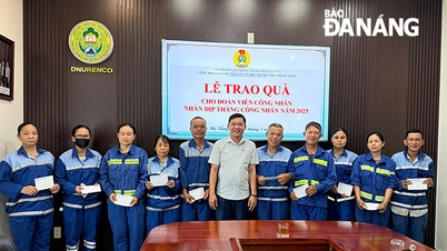 Mái ấm nghĩa tình tại Công ty CP Môi trường Đô thị Đà Nẵng