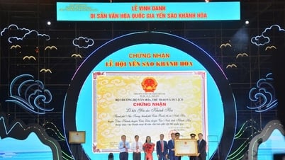 Khánh Hòa vinh danh Di sản văn hóa quốc gia Yến sào