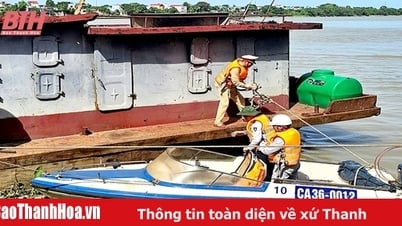Tổng kiểm soát phương tiện bơm, hút và vận chuyển cát, sỏi trên đường thuỷ