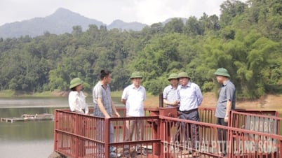Kiểm tra công tác phòng, chống thiên tai trên địa bàn huyện Tràng Định
