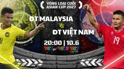 Xem tuyển Việt Nam đấu Malaysia trên kênh nào?