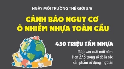 Ngày Môi trường Thế giới 5/6: Cảnh báo nguy cơ ô nhiễm nhựa toàn cầu