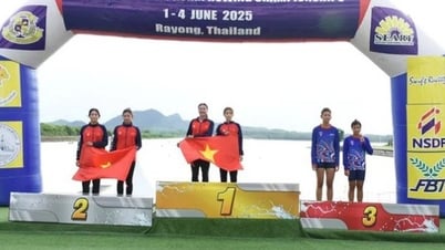 Rowing Việt Nam giành ngôi nhất toàn đoàn ở giải vô địch Đông Nam Á với 14 HCV