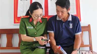 Công an phường Kinh Dinh nỗ lực thực hiện Đề án 06