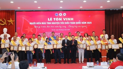 Tôn vinh 100 người hiến máu tình nguyện tiêu biểu toàn quốc năm 2025