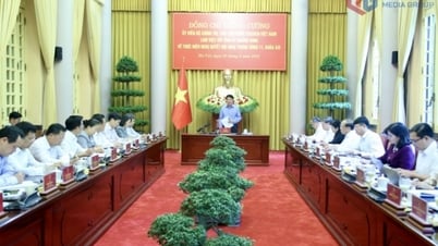 Chủ tịch nước Lương Cường làm việc với Ban Thường vụ Tỉnh ủy về thực hiện Nghị quyết Hội nghị Trung ương 11, khóa XIII