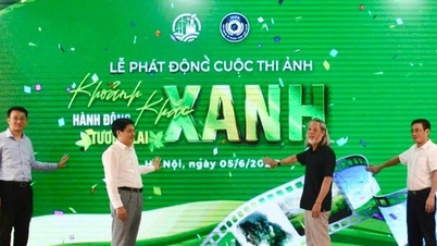 Phát động cuộc thi ảnh “Khoảnh khắc xanh - hành động xanh - tương lai xanh”